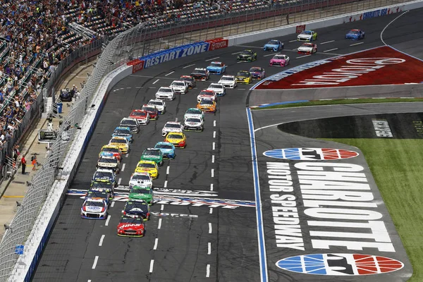 Charlotte Motor Speedway in Concord NC during race day