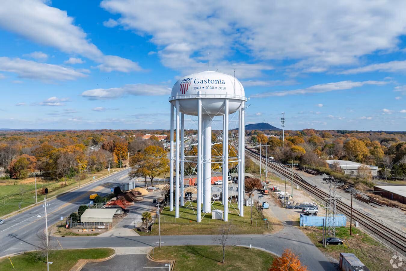 Historic Gastonia water tower