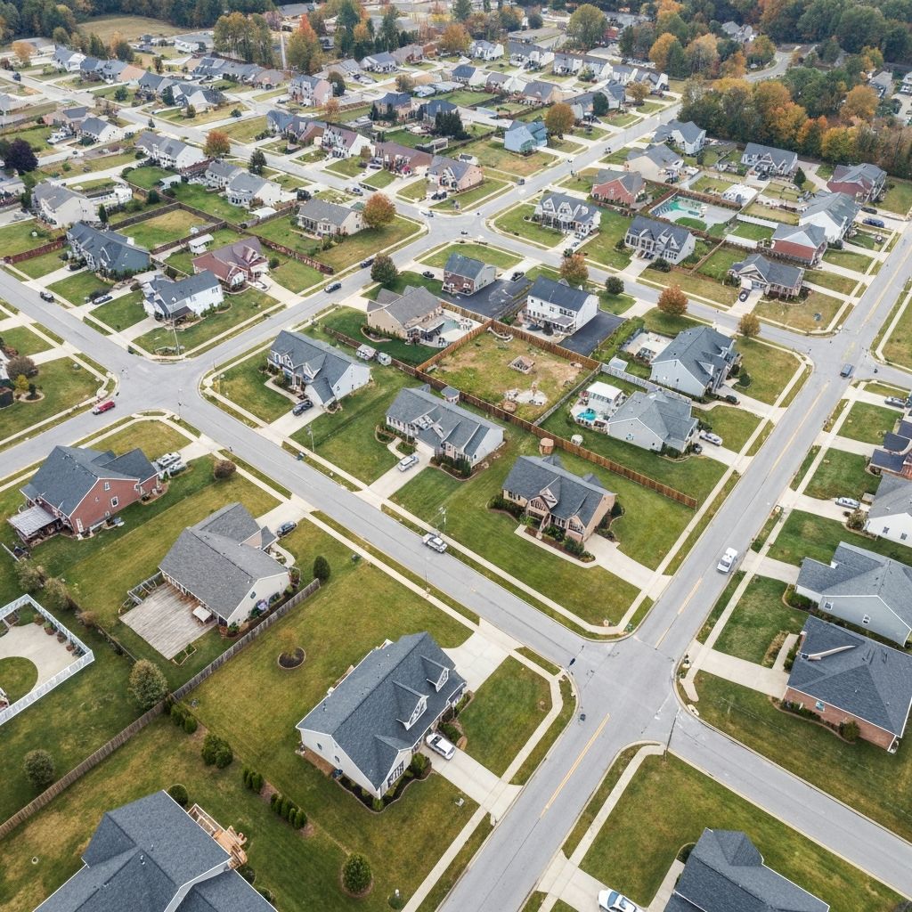 Gastonia residential neighborhood